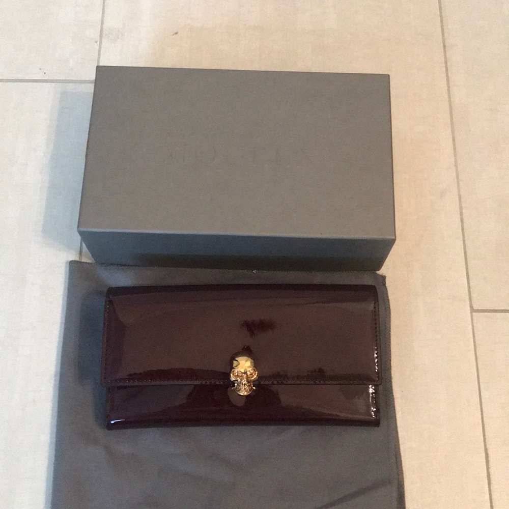 Alexander McQueen continental wallet
